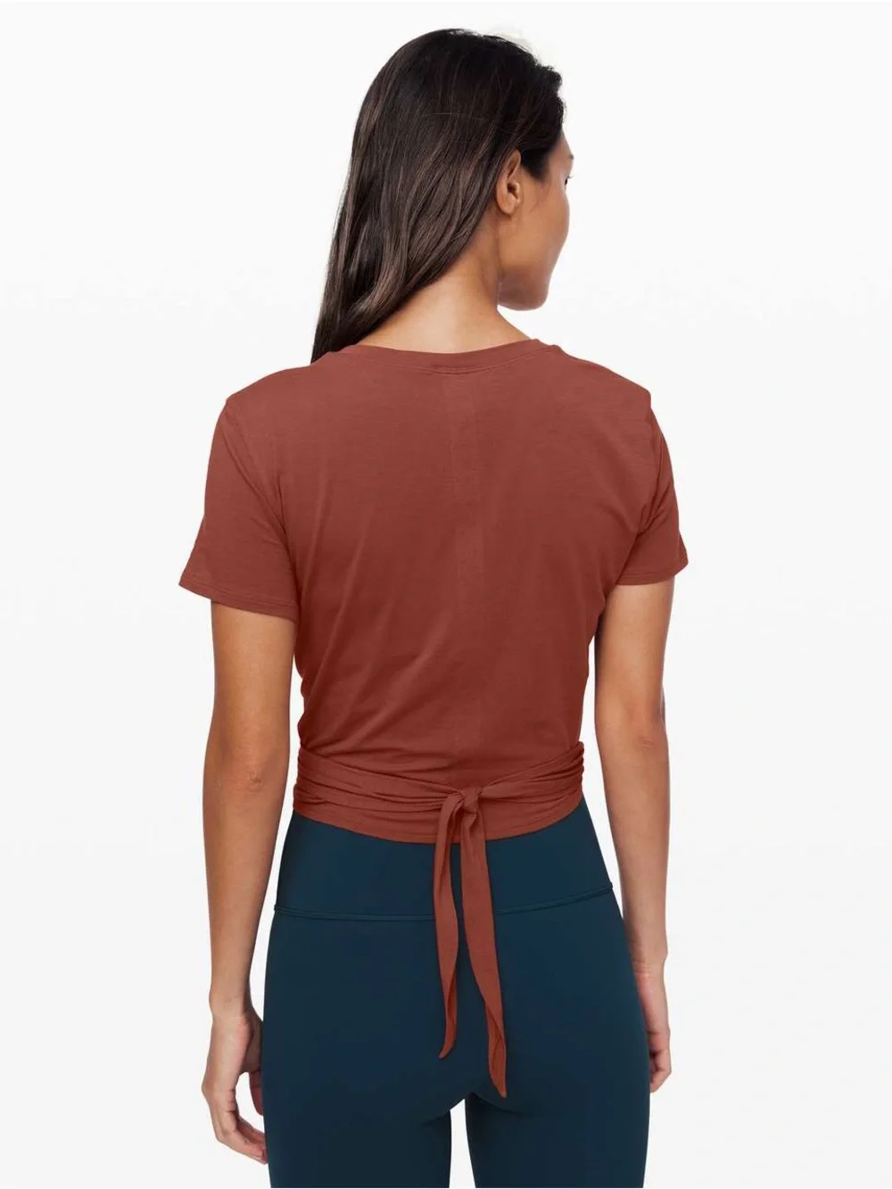 Lululemon Time To Restore Short Sleeve in Rustic Clay Size 8/10